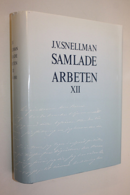 Johan Vilhelm Snellman : Samlade arbeten 12 : 1868-1881