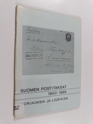 Hannu Rasehorn : Suomen postitaksat 1900-1985 : korjauksi...