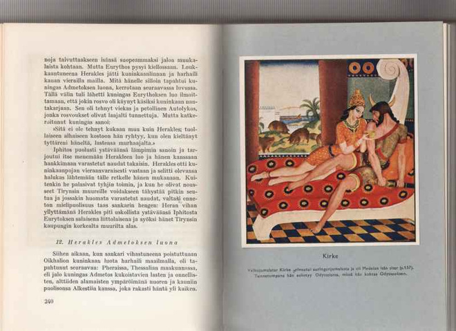 Schwab: Tarujen Hellas: vanhoja klass.sat, Kar. 1957, sid,1p