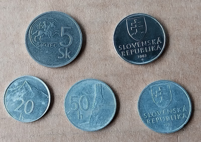 Slovenia 5 kolikkoa