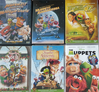 Muppetit 6 DVD
