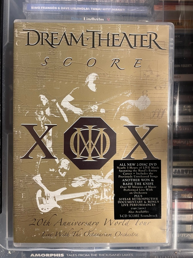 DREAM THEATER - Score: 20th Anniversary World Tour 2-DVD