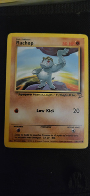 Machop - Base Set 2 (BS2) card