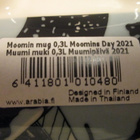 MUUMIMUKI MUUMINPÄIVÄ 2021 TARRA ON ARABIA - pikkukuva 4