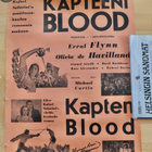 VANHA Elokuvajuliste Kapteeni Captain Blood 1941 - pikkukuva 1
