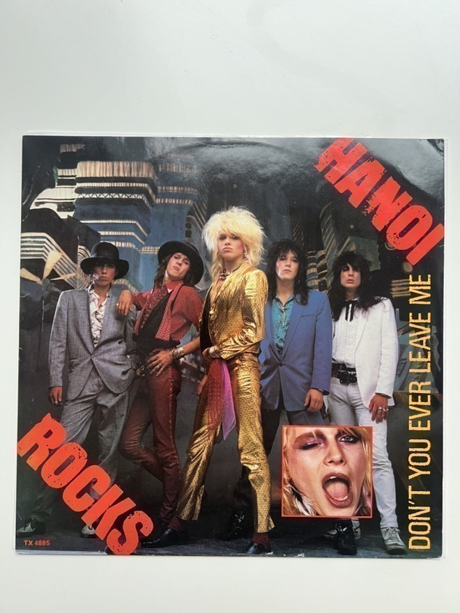 HANOI ROCKS / DON’T YOU EVER LEAVE ME 12”