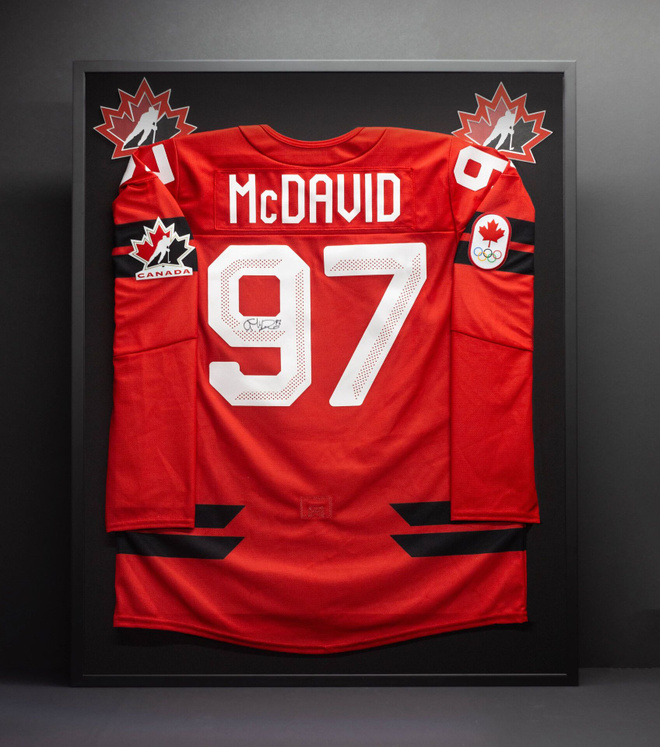 Connor McDavid Milano 2026 Olympic Team Canada -fanipaita