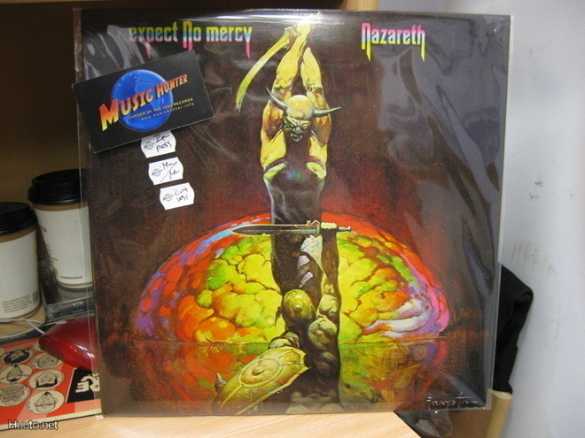 NAZARETH - EXPECT NO MERCY - RARE -90 RE-PRESS - M-/M- LP