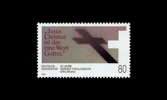 Saksa 1214 ** Barmer Theologische Erklärung 50v, teologia (