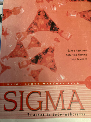 SIGMA - TILASTOT JA TODENNÄKÖISYYS