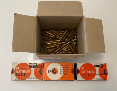 8.2x53R patruunoita (81 kpl)