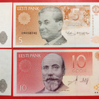Eesti Pank 1 + 5 Krooni 1992 ja 2 + 10 Krooni 2007. (KD40) - pikkukuva 3