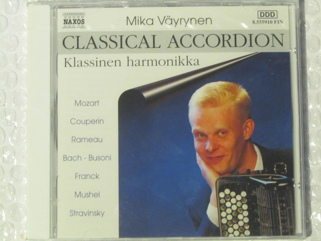 Mika Väyrynen•Klassinen harmonikka•Classical Accordion CD