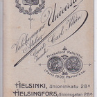 CDV Visiitti Valokuva Mies Kiva SYM Lakki Merimies? 1900-l - pikkukuva 2