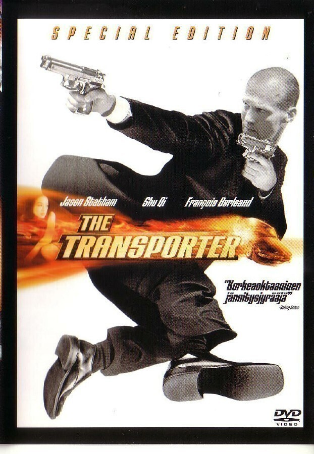 dvd, The Transporter (Jason Statham) [toiminta]