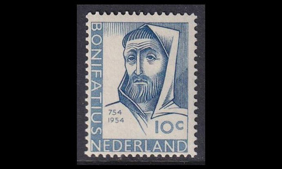 Alankomaat 643 ** Pyhä Bonifatius (1954)