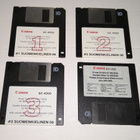 CANON BJC-4000 WINDOWS 3.1 + MS-DOS DISKETTE X 4 - pikkukuva 1