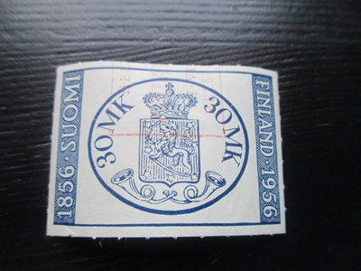 Suomen postimerkki 100 vuotta 1956