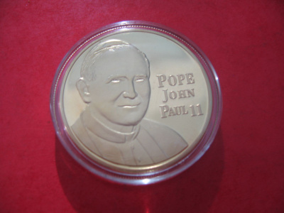 Paavi Johannes Paavali II - mitali