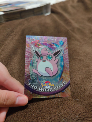 Wigglytuff tekno chrome topps #40