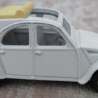 Citroen 2CV 4 door White 1979 Tomica F39 Japan Edition 1:57 - pikkukuva 1