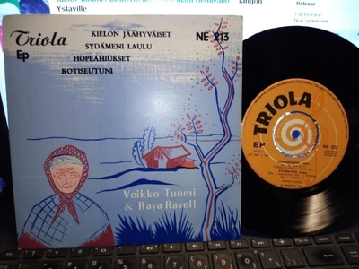 7"EP VEIKKO TUOMI &. RAYA RAVELL ( SIS POSTIKULU)