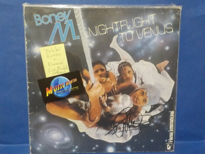 BONEY M - NIGHT FLIGHT TO VENUS PELKKÄ KANSI NIMMARI LP