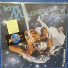 BONEY M - NIGHT FLIGHT TO VENUS PELKKÄ KANSI NIMMARI LP - pikkukuva 1