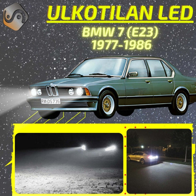 7 (E23) 1977-1986 Ulkoiset LED -valot