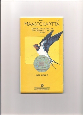 Maastokartta 1:50 000 Perho