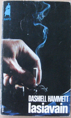 Dashiell Hammett: Lasiavain, Wsoy-73, 225 s. SaPo 155