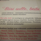 Biisi sulle, beibi Nuottikirja (F-Kustannus) Sis.postikulut - pikkukuva 2