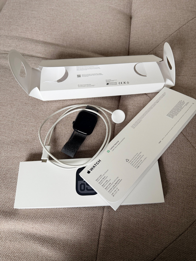Apple Watch Series 10 46mm Jet Black älykello GPS
