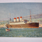 Laiva Cap Polonio Hamburg-Sud Suomen Edustajan Mainos 1920-l - pikkukuva 1