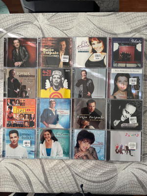 Iskelmä cd levy paketti, käyttämättömiä