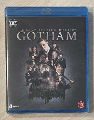 GOTHAM: Kausi 2 (Blu-ray) DC Comicsin sarjakuvista (UUSI)