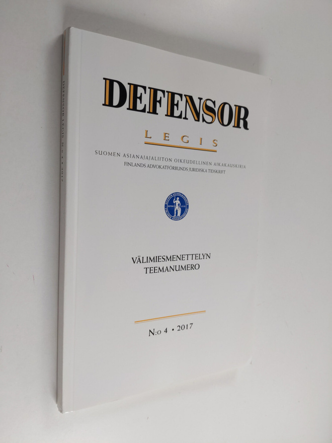 Defensor legis n:o 4/2017