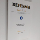 Defensor legis n:o 4/2017 - pikkukuva 1