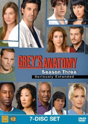 Greyn anatomia kausi 3 (DVD)
