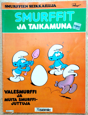 Smurffit ja taikamuna albumi