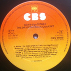 The Dave Brubeck Quartet – Dave Digs Disney (LP) - pikkukuva 4
