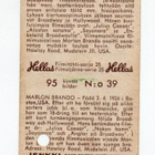 Purkkakuva Hellas Filmitähti-sarja n:o 39 MARLON BRANDO - pikkukuva 2