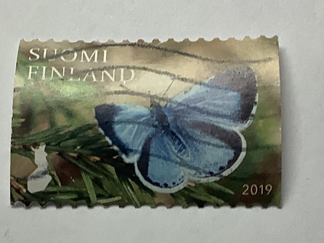 2630 / 2019 Suomen luontotunnukset 5/5 o leimattu
