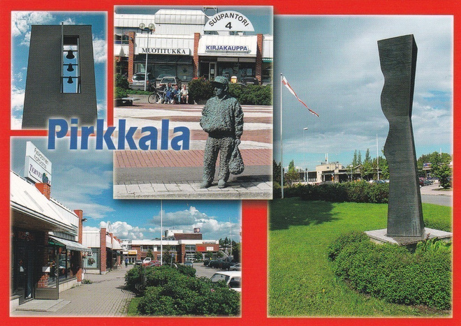 PIRKKALA - KESKUSTAA, KIRKKO, PATSAITA
