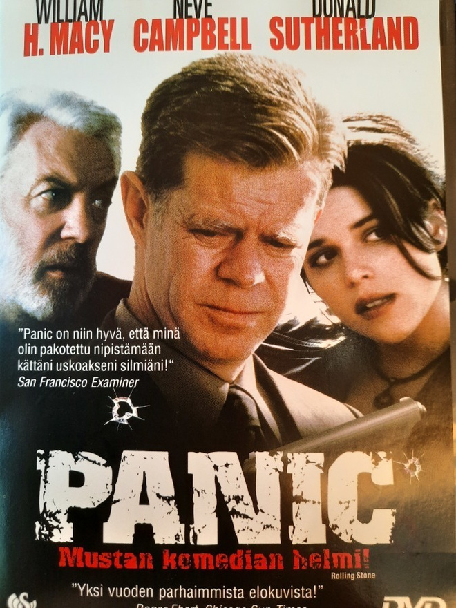 PANIC (William H. Macy, Neve Campbell, Donald Sutherland)