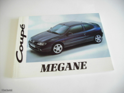 Renault Megane Coupe 1/1996 käyttöohjekirja