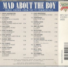 MAD ABOUT THE BOY SONGS KNOWN FROM THE TV COMMERIALA CD - pikkukuva 2