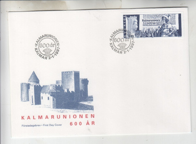 Ruotsi FDC 1997 Kalmarin unioni