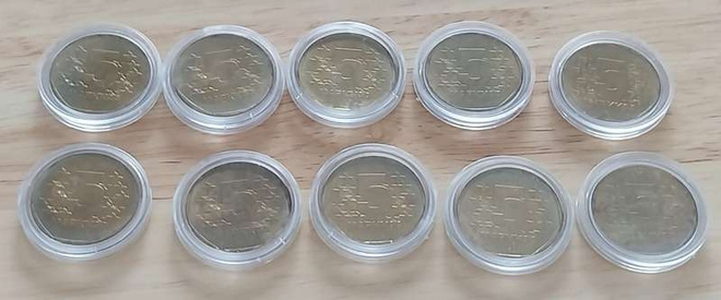 5 mk 5 markkaa 1975  jäänsärkijä - 10 kpl