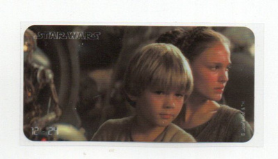 Purkkakuva STAR WARS n:o 12/24
